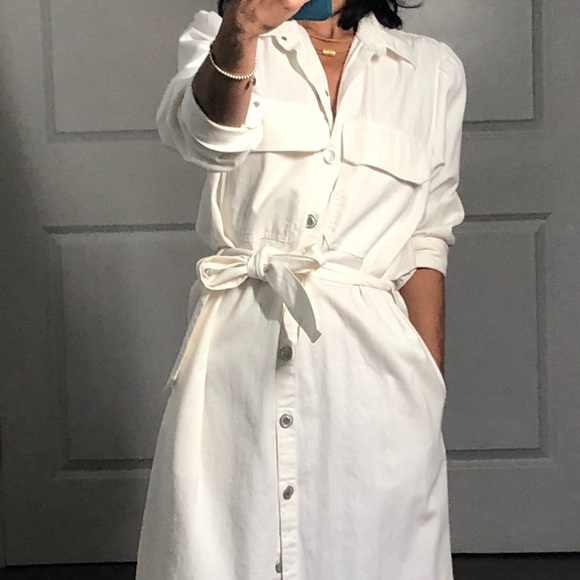 white shirt dress zara